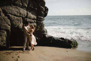 Wedding ocean cave