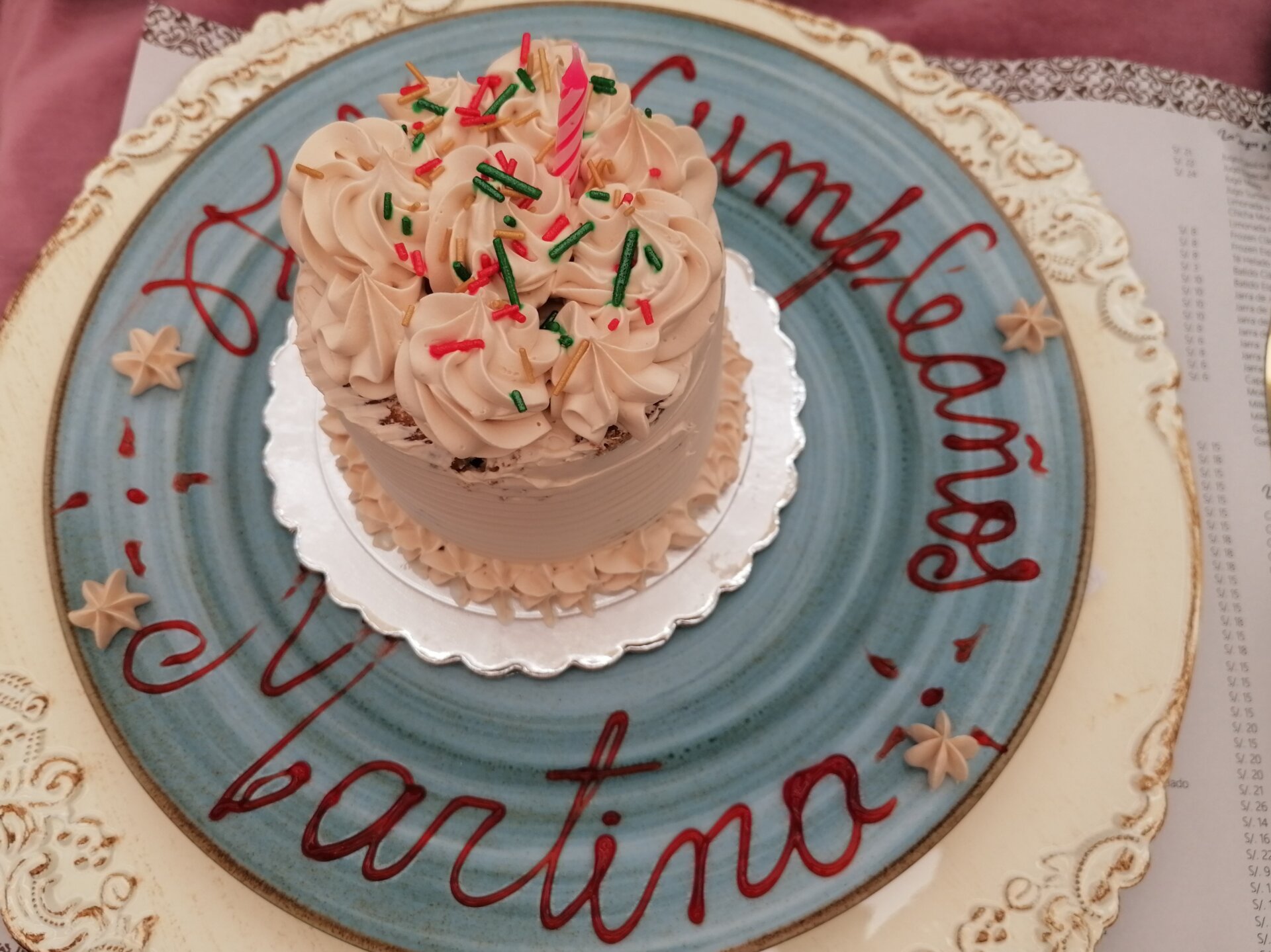 birthday parrty Peru